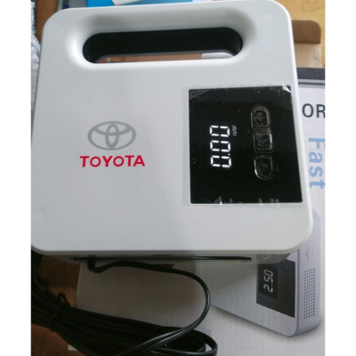 Máy Bơm Lốp Xe Ô tô TOYOTA - Đồng Hồ Điện Tử Cao Cấp - Hàng sản xuất ủy quyền chính hãƞg - Bảo Hành 12 Tháng Đổi Mớ
