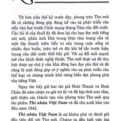 Sách - Thi Nhân Việt Nam - 2HBooks