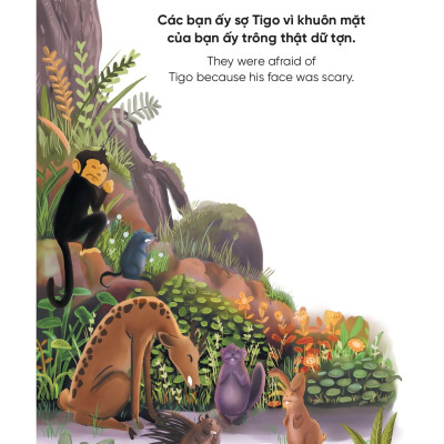 Truyện Tranh Song Ngữ Việt - Anh Dành Cho Trẻ Em - Cùng Học Cư Xử Tốt - Bé Học Yêu Thương Mọi Người - Being Compassionate