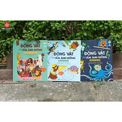 Sách - Động vật có tầm ảnh hưởng... - Combo 3 chủ đề - Đinh Tị Books phát hành