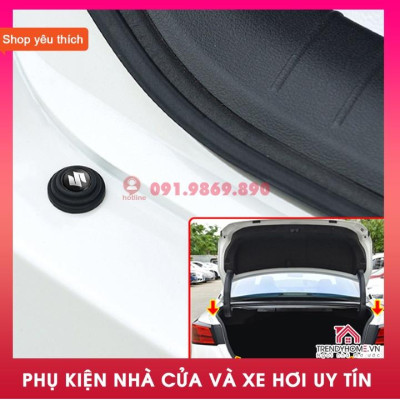 Bộ 4 Miếng Đệm Cao Su Dày Chống Sốc Cho cánh cửa Xe Hơi Suzuki Porsche Toyota Mazda Suzuki Vinfast