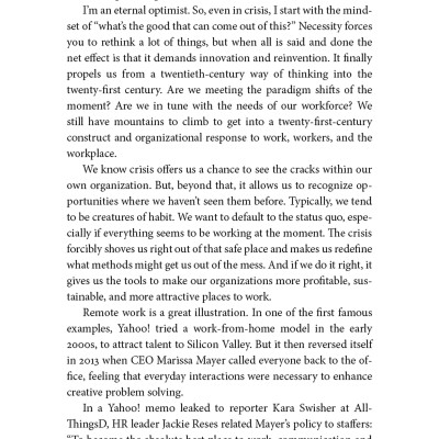 Reset: A Leader’s Guide To Work In An Age Of Upheaval