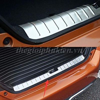 BỘ SẢN PHẨM Nẹp bước chân và ốp chống trầy cốp Honda Civic 2016-2019 - Mẫu Inox