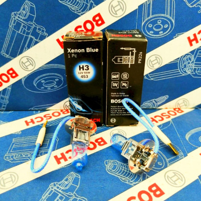 Bóng Đèn Xenon Bosch H3 12V 55W Xenon Blue (Hộp 1 Bóng)