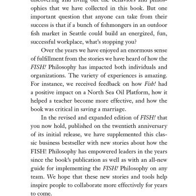 Fish!: A Proven Way To Boost Morale And Improve Results