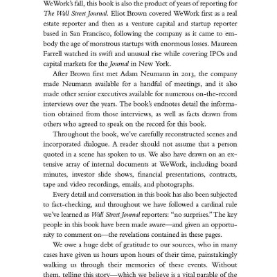 The Cult Of We : Wework And The Great Start-up Delusion