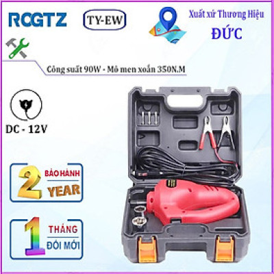 Máy siết ốc ô tô đa năng nhãn hiệu ROGTZ TY-EW, lực siết: 350N.M, 4 loại đầu khẩu phù hợp cho các loại ốc lốp- Hàng chính hãng