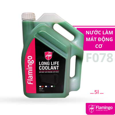 Nước làm mát ô tô Flamingo F078 - 5 lít - Hàng chính hãng