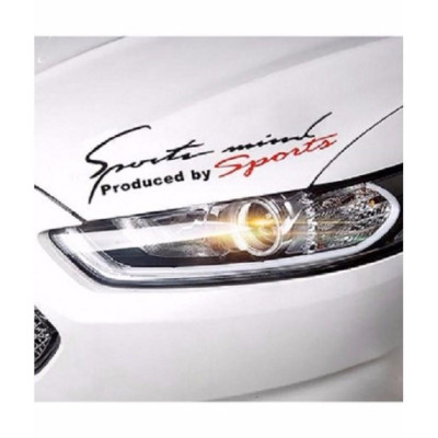Phụ kiện ô tô Tem dán decal Sport mind prodeced by Sports xe hơi trang trí ô tô đầy đủ màu sắc