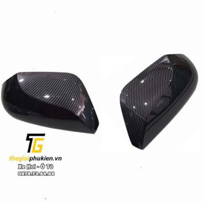 Bộ ốp gương chiếu hậu Toyota Camry 2019-2020 vân Carbon cap cấp