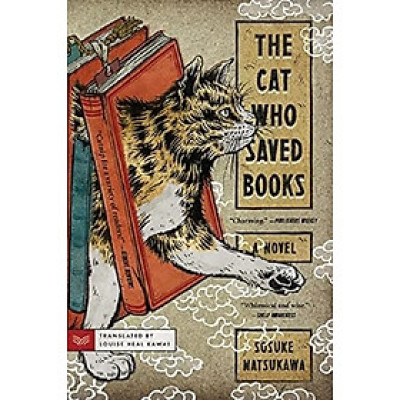 The Cat Who Saved Books HB