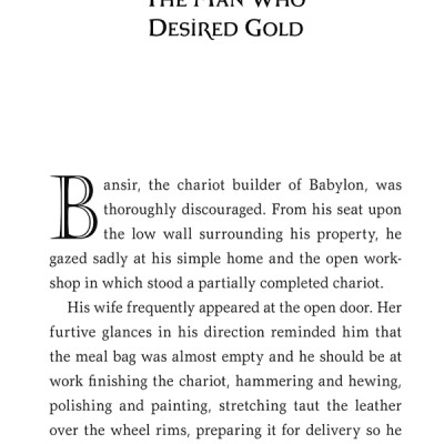 The Richest Man In Babylon