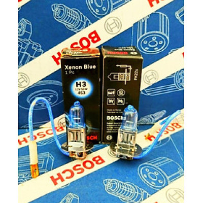 Bóng Đèn Xenon Bosch H3 12V 55W Xenon Blue (Hộp 1 Bóng)