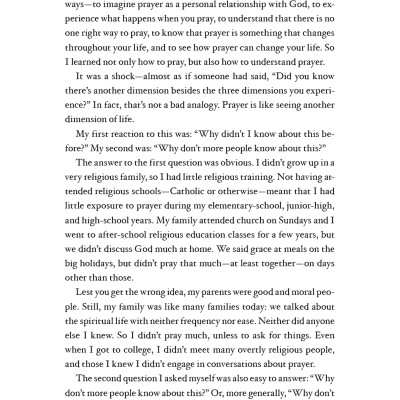 Learning To Pray: A Guide For Everyone