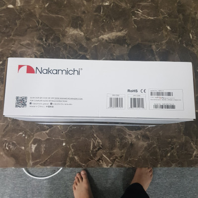 Bộ Loa SUB siêu trầm đặt gầm ghế xe ô tô, thương hiệu Nhật Bản NAKAMICHI NBF8.1A - Hàng Chính Hãng