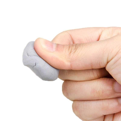 127220-Gôm Đất Sét Màu Xám/Hôp Nhựa-Faber-Castell