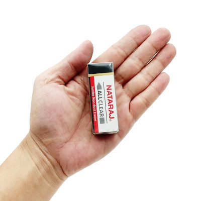Gôm Đen Non-Dust Jumbo Eraser - Nataraj