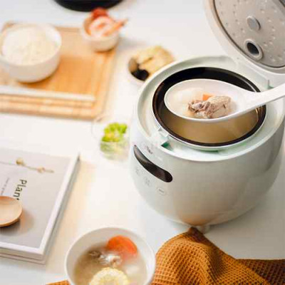 Nồi cơm điện nắp gài Bear 1.2 lít DFB-B12F1 - Hàng chính hãng