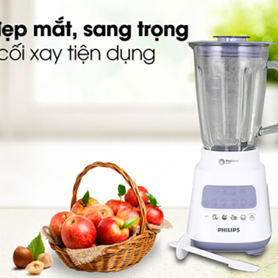 Máy xay sinh tố Philips HR2222/00 (700W) - Hàng Chính Hãng