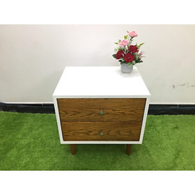 Pn4-Kệ tủ đầu giường phòng ngủ khung ván gỗ HRM KT50x40x50