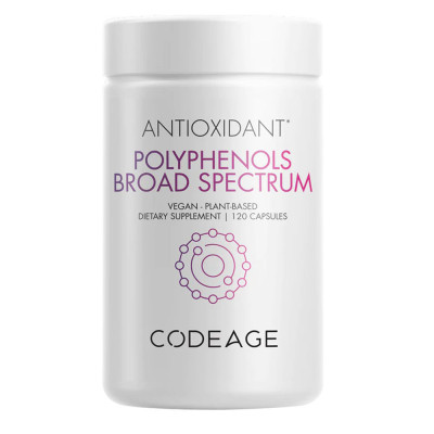 Viên uống chống nắng Codeage Polyphenols Broad Spectrum (120 viên)