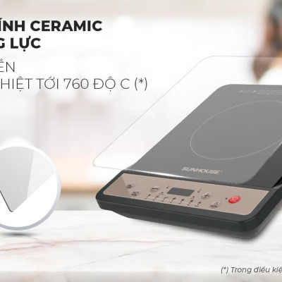 Bếp từ cơ Sunhouse SHD6160 (Tặng Kèm nồi lẩu) [Hàng chính hãng]