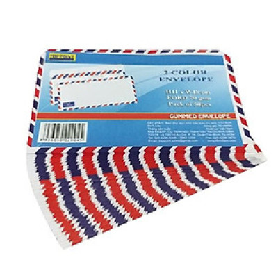 Bao Thư Sọc Nhỏ Nắp Xéo Có Keo (50 Cái/Lốc)