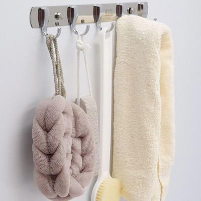 Móc treo áo 5 chấu Inox Eurolife EL-M4 (Trắng bạc)