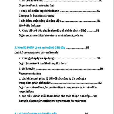 Dẫn dắt thỏa thuận dàn xếp với người lao động - HP329