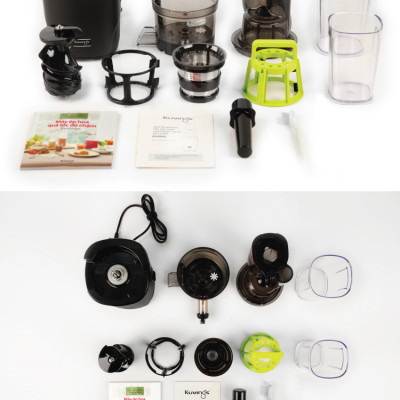 Máy ép chậm  Kuvings KSP-2428CB (400ml) Màu đen Carbon - Hàng chính hãng