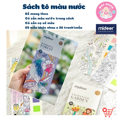 Đồ chơi Tranh tô màu nước Mideer Watercolor Painting