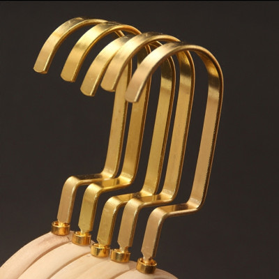 Bộ 20 Móc Áo Gỗ Tam Giác Màu Trắng Luxury