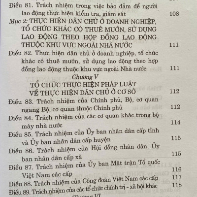 Luật thực hiện dân chủ ở cơ sở