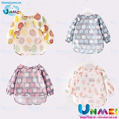 Áo Yếm Ăn Dặm Mastela cho Bé, chất liệu vải cotton mềm mại và chống thấm tốt (Giao màu ngãu nhiên)