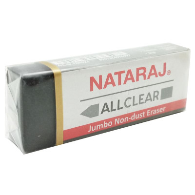 Gôm Đen Non-Dust Jumbo Eraser - Nataraj