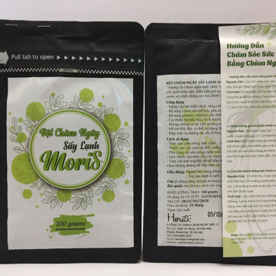 Combo 2 Gói Thực Phẩm Chức Năng Bột Chùm Ngây Sấy Lạnh Moris Túi Zip 100g