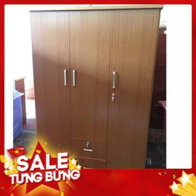 Tủ nhựa vân gỗ 3 cánh Nội thất Juno Sofa