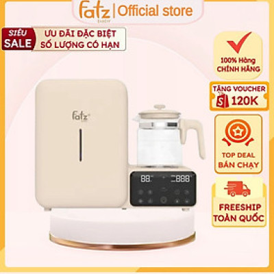 Máy đa năng đun và hâm nước điện tử, tiệt trùng, sấy khô UVC LED Fatzbaby Multi-King 4 - FB9613ZH