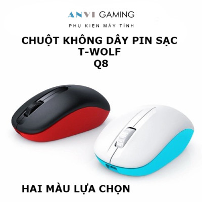 Chuột Không Dây T-Wolf Q8 - Hàng Chính Hãng