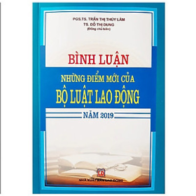 Sách - Bình luận những điểm mới của Bộ luật lao động năm 2019