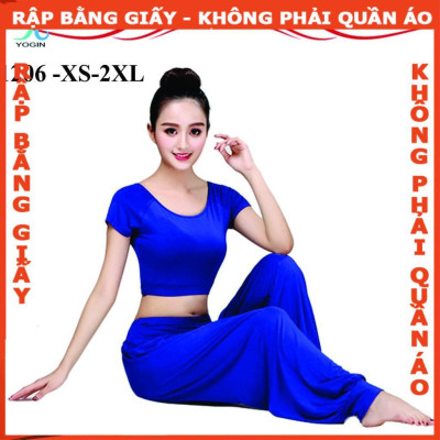 Rập giấy bộ tập yoga mã 1206 (BẢN VẼ)