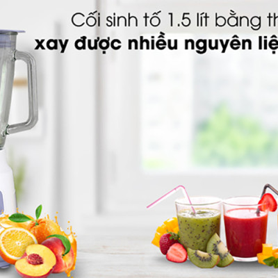 Máy xay sinh tố Philips HR2222/00 (700W) - Hàng Chính Hãng