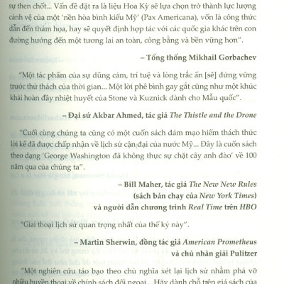 Nước Mỹ Chuyện Chưa Kể - Bản Rút Gọn - Oliver Stone, Peter Kuzick; Thảo Minh dịch