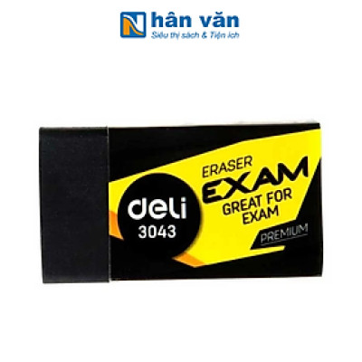 Gôm - Tẩy Đen Deli 3043