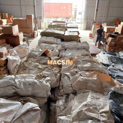 Thảm ô tô sd3  2 lớp dạng lưới lục giác Hyundai Custin màu đen - bề mặt cao su siêu sạch - Macsim