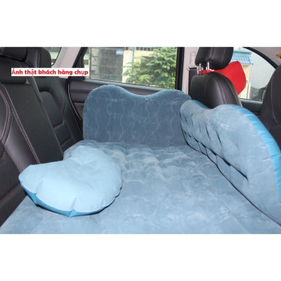Giường Nệm Hơi Ô Tô Cao Cấp - Đệm Ô Tô Cho Xe 5,7 Chỗ - Phiên Bản Chống Nóng Lưng - 