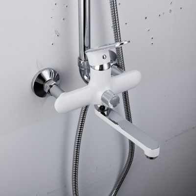 Sen cây tắm nóng lạnh phủ sứ  Frap F2449 Chính hãng Nga nhập khẩu