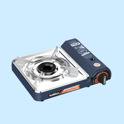 Bếp Gas Mini/ Du Lịch Cao Cấp NaMilux PL2021PS/ Van Ngắt Gas An Toàn 2 Cấp Tự Động - Giải Pháp Chống Nổ/ Hàng Chính Hãng