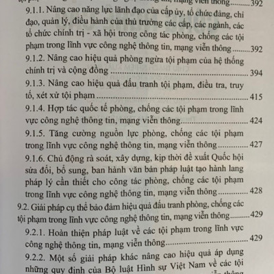 Phòng Chống Tội Phạm Trong Lĩnh Vực Công Nghệ Cao