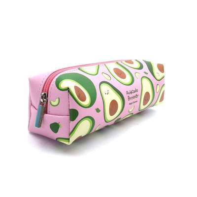 Hộp Bút Magic Channel Natural Square Avocado - Màu Hồng